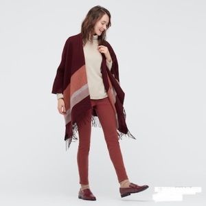 Uniqlo Legging Pants Rust Red Orange